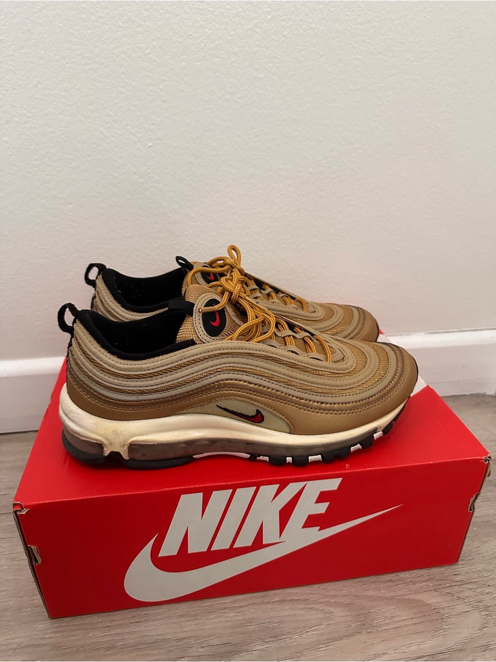 Nike Women’s Air Max 97 — “Metallic Gold”